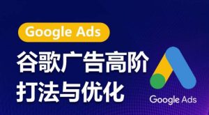 谷歌广告高级玩法和优化,凝固领域精华谷歌广告管理体系课程内容,陪你把握住互联网红利,更大化ROI-创业资源网