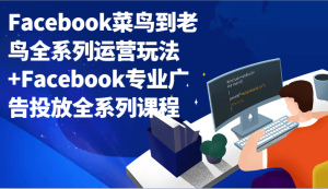 Facebook小白到老手系列产品经营游戏玩法 Facebook技术专业广告营销全主题课程-创业资源网