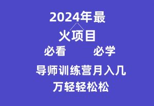 老师夏令营互联网技术最厉害的新项目没有之一,新手入门必会,月入3万 轻松-创业资源网