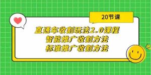 直通车收割玩法2.0课程:智能推广收割方法+标准推广收割方法-创业资源网