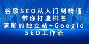 谷歌SEO从入门到精通 带你打造排名 清晰的独立站+Google SEO工作流-创业资源网