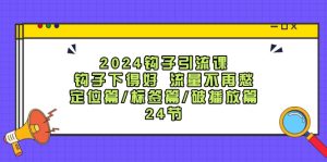 2024勾子引流课：勾子出得好总流量不会再愁，精准定位篇/标识篇/破播放视频篇/24节-创业资源网