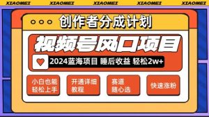 【老人言跑道行业】微信视频号全新爆红跑道,0粉小号一条条过原创设计受欢迎,新手轻轻松松上手快-创业资源网