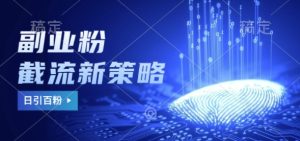第二职业粉截留游戏玩法与更新,不废号, 防封号,日引100-创业资源网