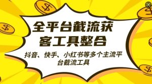 全网平台截留拓客工县融合自动式引流方法,日引2000 潜在客户【揭密】-创业资源网