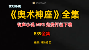 有声小说《奥术神座》MP3免费打包下载 北冥有声播讲839集全-创业资源网