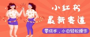 小红书最新赛道,零成本,小白轻松操作-创业资源网