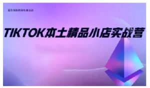 TikTok本土精品小店出海实战营,从入门到高阶,不止0-1!-创业资源网