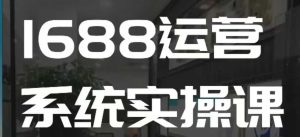 1688高阶运营系统实操课,快速掌握1688店铺运营的核心玩法-创业资源网