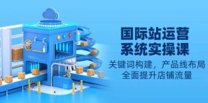 国际站运营系统软件实操课:关键字搭建,产品系列合理布局,全面提高自然流量-创业资源网