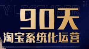 90天淘宝系统化运营,从入门到精通-创业资源网