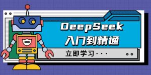 DeepSeek入门到精通,包含初入职场应用及真实身份饰演,收服手册及顶尖引导词-创业资源网