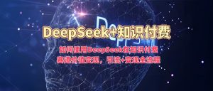 怎么使用DeepSeek在社交电商跑道价值变现，引流方法 转现全过程-创业资源网