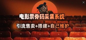 影票券码数据采集系统_从商家刷单转行做接单大咖-创业资源网