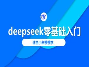 deepseek零基础入门-deepseek实例教程2025,适合白慢慢学-创业资源网