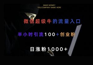 微信版本知乎问答,一小时引流方法100 自主创业粉,日增粉1000-创业资源网