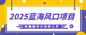 2025瀚海蓝海项目,运用AI专用工具一键生成少年儿童益智早教视频,没脑子实际操作新手秒入门,轻轻松松日入5张-创业资源网