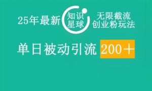 25年全新知乎app无尽截留自主创业粉游戏玩法,单日被动引流自主创业粉200-创业资源网