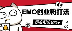 抖音视频EMO自主创业粉玩法,三天起粉剂,单短视频十万播放率,多矩阵号日引精准引流方法100-创业资源网