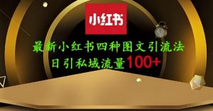 25年最新小红书发布简单图文，单人单号日引流200+创业粉-创业资源网