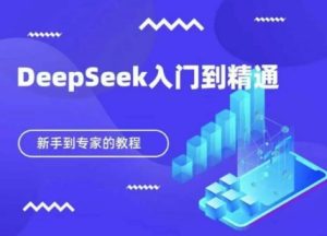 DeepSeek迅速实用教程,新手家庭保姆级实例教程-创业资源网