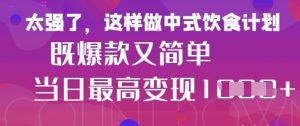 玩命爆红!小红书等平台上的女士中餐馆中医养生视频,新手轻轻松松制做,迅速取得结论-创业资源网