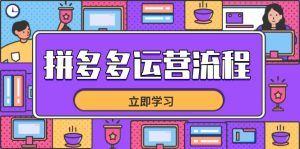 拼多多运营步骤,从选款到总流量,全链路营销运营方法,助推店面打造爆款-创业资源网