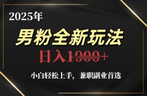 2025年粉丝全新玩法，新手快速上手，兼职副业优选，轻松日入1k-创业资源网