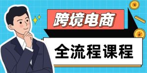跨境电子商务全过程课程内容，社交媒体经营自建站构建，把握选款总流量，实现快速出航-创业资源网