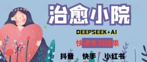 玩命受欢迎，用Deepseek做痊愈庭院系列视频，新手轻轻松松制做 迅速取得结论-创业资源网