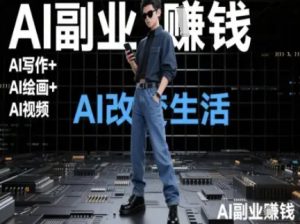 AI改变生活,AI副业挣钱-创业资源网