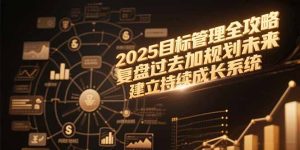 2025目标管理全攻略,复盘过去加规划未来,建立持续成长系统-创业资源网