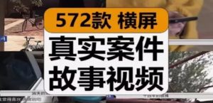 真实破案件社会纪实片奇葩凶险刺激故事记录片中视频计划解说素材-创业资源网