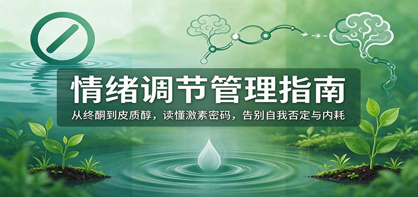 情绪调节管理指南：从睾酮到皮质醇，读懂激素密码，告别自我否定与内耗-创业资源网