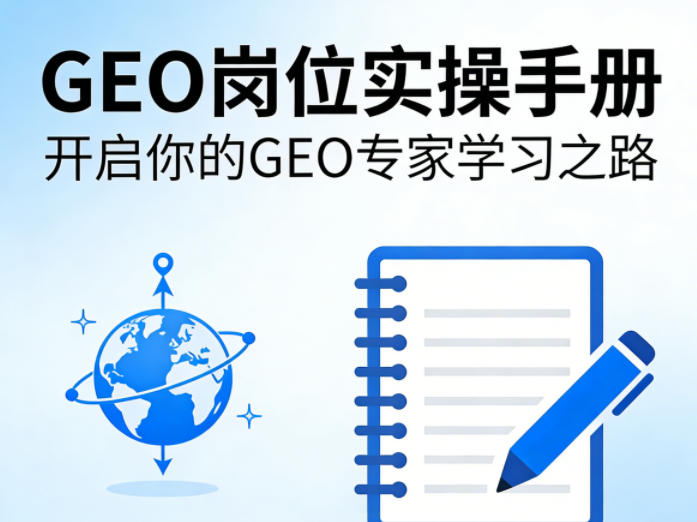 GEO岗位实操手册，开启你的GE0专家学习之路-创业资源网