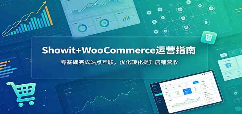 Showit+WooCommerce运营指南:零基础完成站点互联,优化转化提升店铺营收-创业资源网