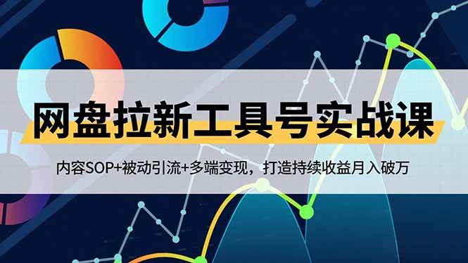 （16687期）网盘拉新工具号实战课，内容SOP+被动引流+多端变现，打造持续收益月入破万-创业资源网