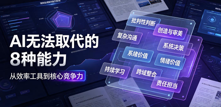 付费文章:AI无法取代的8种能力-创业资源网