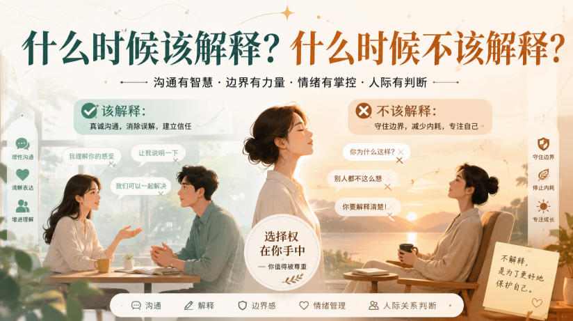 付费文章:什么时候该解释?什么时候不该解释?-创业资源网