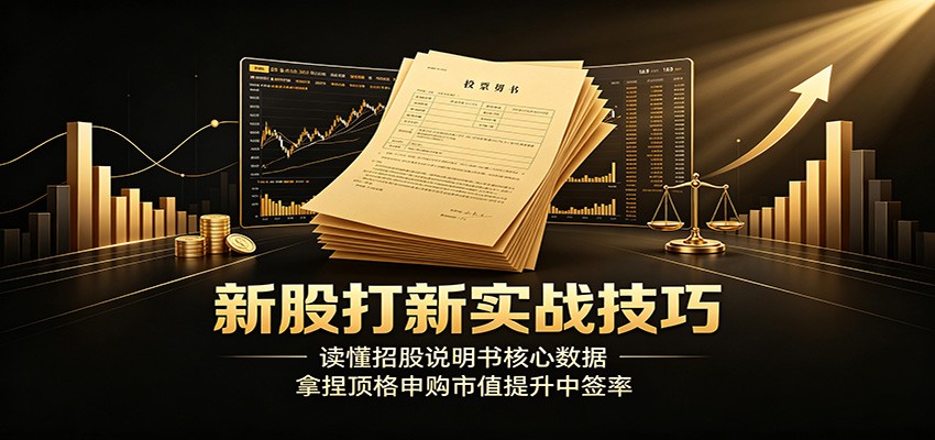 新股打新实战技巧:读懂招股说明书核心数据,拿捏顶格申购市值提升中签率-创业资源网