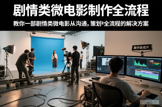 剧情类微电影制作全流程，教你一部剧情类微电影从沟通，策划到拍摄制作全流程的解决方案-创业资源网