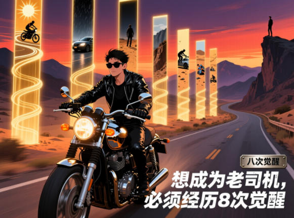 付费文章：想成为老司机，必须经历8次觉醒-创业资源网