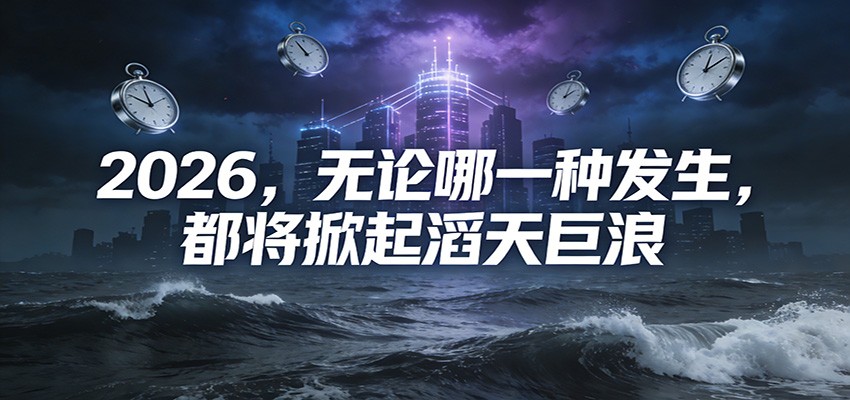 公众号付费文章:2026,无论哪一种发生,都将掀起滔天巨浪-创业资源网