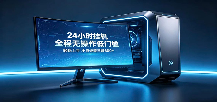 三角洲自动跑刀，纯自动挂机项目，零基础小白躺赚无忧-创业资源网