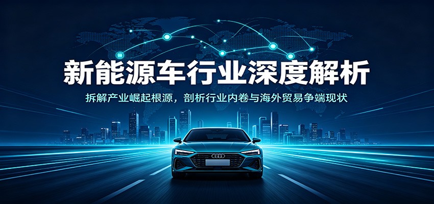 新能源车行业深度解析：拆解产业崛起根源，剖析行业内卷与海外贸易争端现状-创业资源网