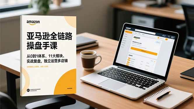 （16788期）亚马逊全链路操盘手课，从0到1体系、11大模块、实战复盘，独立运营多店铺-创业资源网