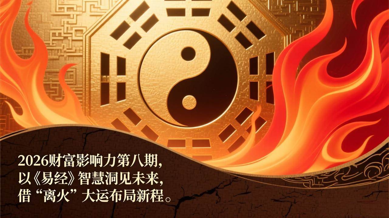 （17418期）2026财富影响力第八期，以《易经》智慧洞见未来，借“离火”大运布局新程-创业资源网
