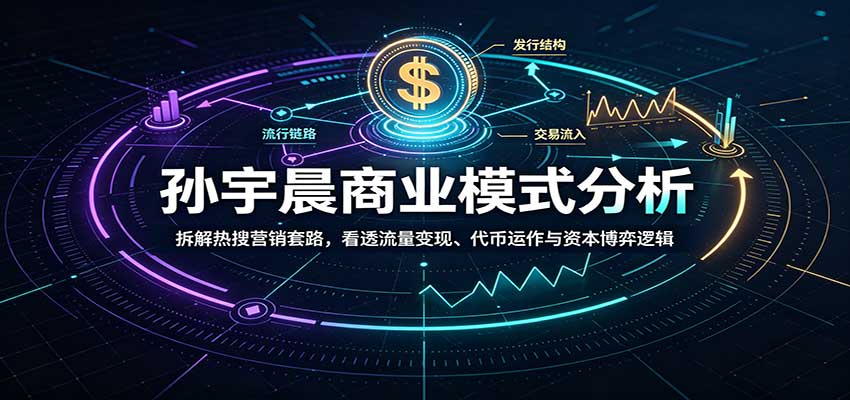 孙宇晨商业模式分析：拆解热搜营销套路，看透流量变现、代币运作与资本博弈逻辑-创业资源网
