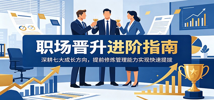 职场晋升进阶指南：深耕七大成长方向，提前修炼管理能力实现快速提拔-创业资源网