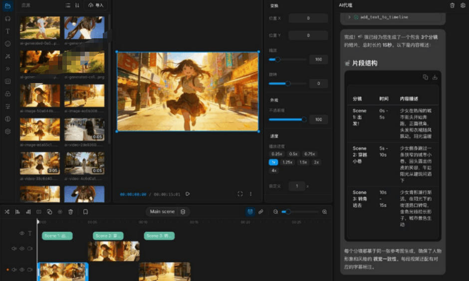 开源“剪映CapCut”替代品，居然支持一键生成视频字幕？还可在线AI剪辑视频，这也太爽了吧Cutia-创业资源网